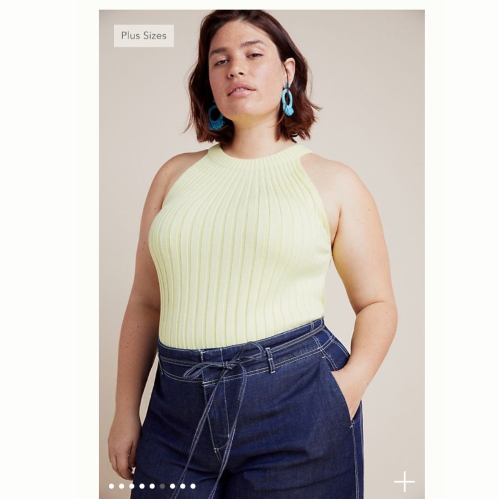 Anthropologie ZADKINE SWEATER TANK TOP